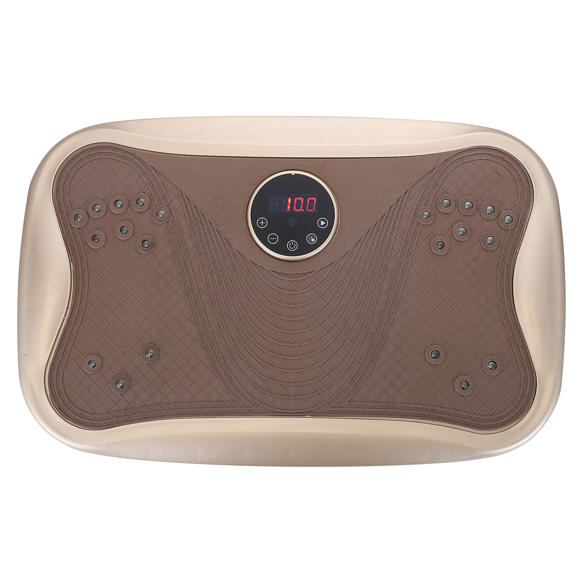 Vibration Plate Fitness Platform Whole Body Exercise Machine With 120 Speed Levels, Lymphatic Drainage, Fat Burning, And Weight Loss, Perfect For Women, Men, And Home Gym Exercise_voghion.com